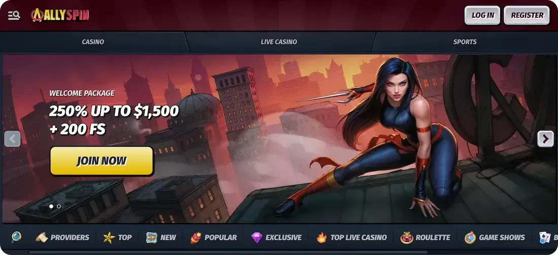 Allyspin casino